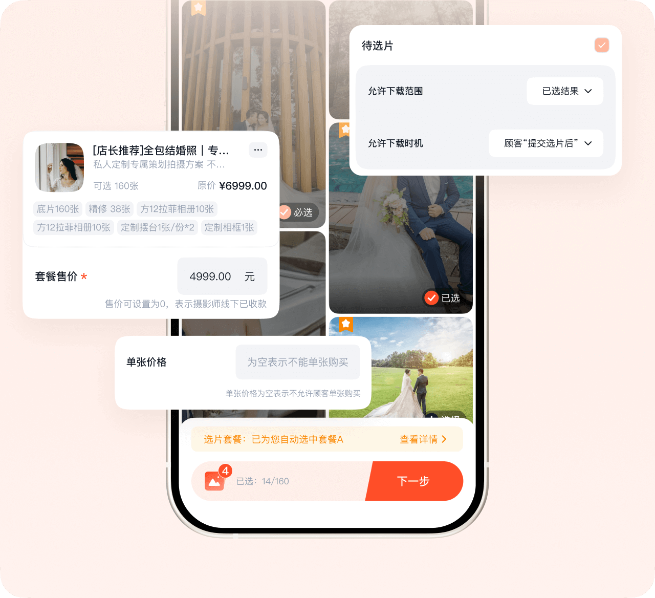 摄影交付流程对比